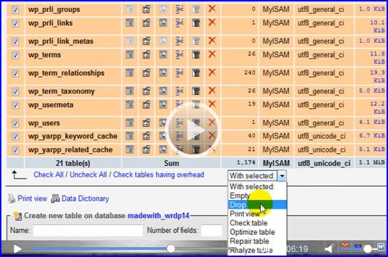 How To Install A Database Backup